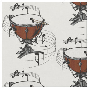 Timpani (kettlen trummar), tyg