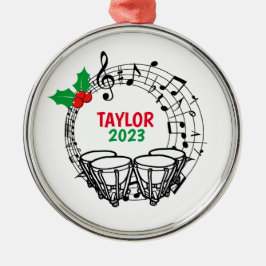 Timpani Marching Band jul Ornament