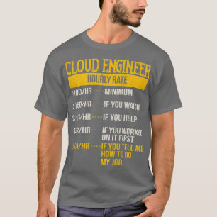 Timtaxa för Cloud Ingenjör DevOps Gift T Shirt