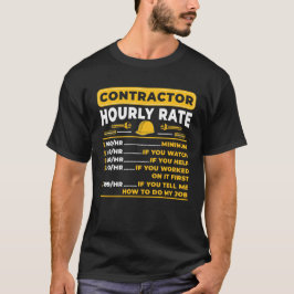 Timtaxa för entreprenör t shirt