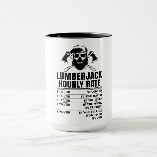 Timtaxa för lumberjack mugg (Center)