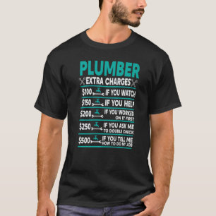 Timtaxa för rörmokare Extra T Shirt