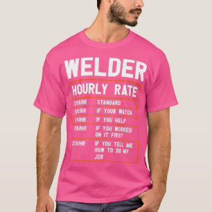 timtaxa för svetsare t shirt