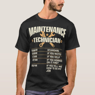 Timtaxa för underhållstekniker - Handyman Repa T Shirt