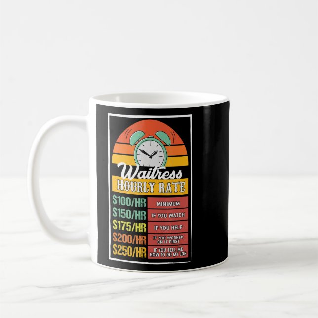 Timtaxeringsgag för värdpress kaffemugg (Vänster)