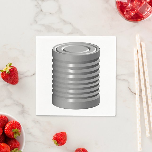 Tin Can Paper Napkins Pappersservett (Skapare uppladdad)