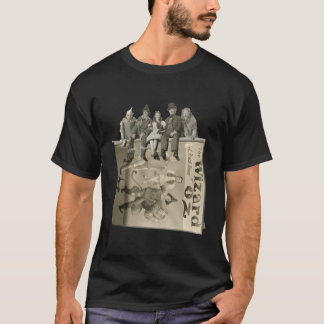 Tin Cowarlely Lejonare Fågelskrämma Toto Dorothy W T Shirt