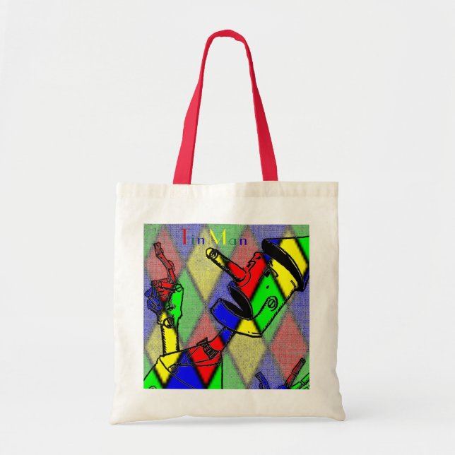 Tin Man Bag Tygkasse (Framsidan)