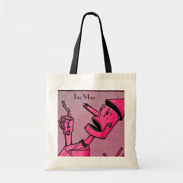 Tin Man Bag Tygkasse (Framsidan)