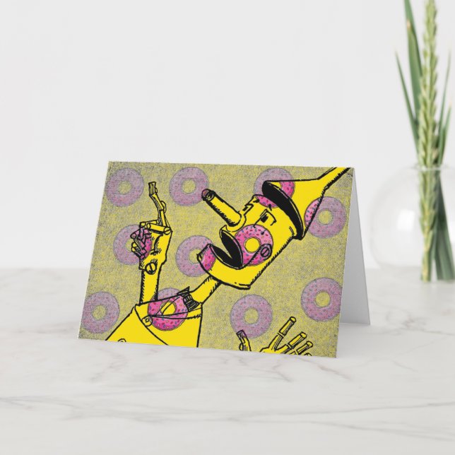 Tin Man Greeting Card Kort (Framsida)