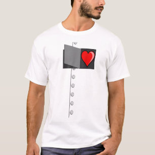 Tin Man Heart TShirtOZ Tinman Halloween Costume T Shirt