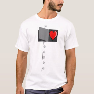 Tin Man Heart TShirtOZ Tinman Halloween Costume T Shirt