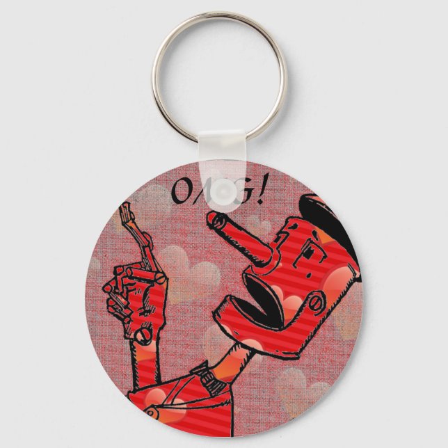 Tin Man Keychain Nyckelring (Framsida)