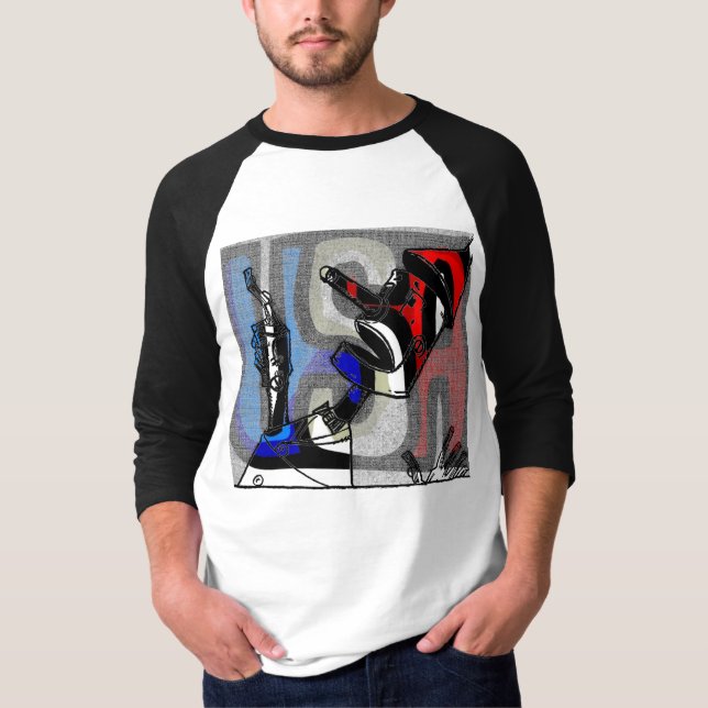 Tin Man Manar apparrt Tee Shirt (Framsida)