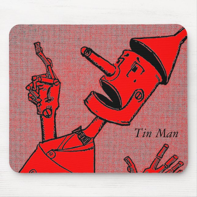 Tin Man Mouse Pad Musmatta (Framsidan)