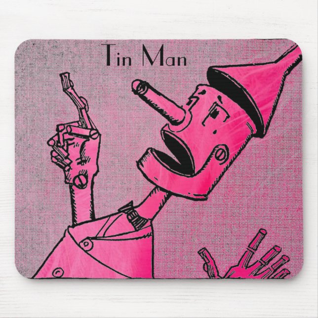 Tin Man Mouse Pad Musmatta (Framsidan)