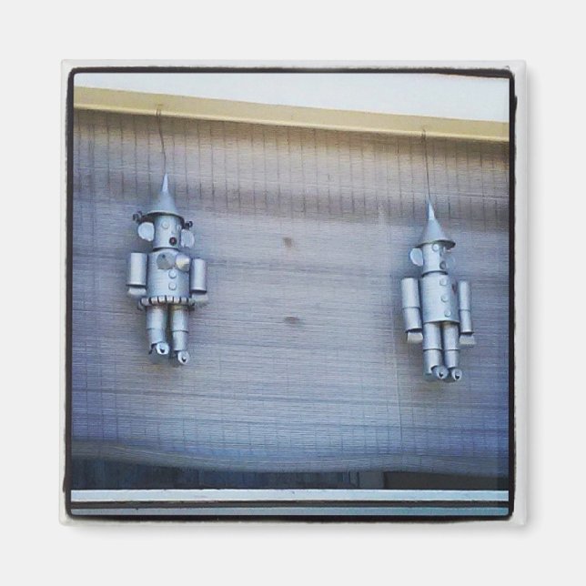 Tin Man & Tin Woman Magnet (Framsidan)