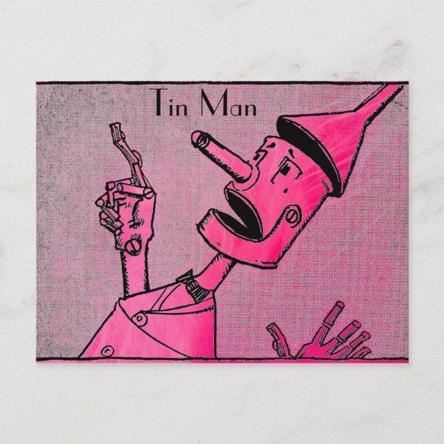 Tin Man-vykort Vykort (Framsida)