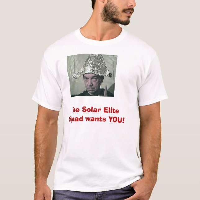 Tin omkullkastar, PÅ! Tee Shirt (Framsida)
