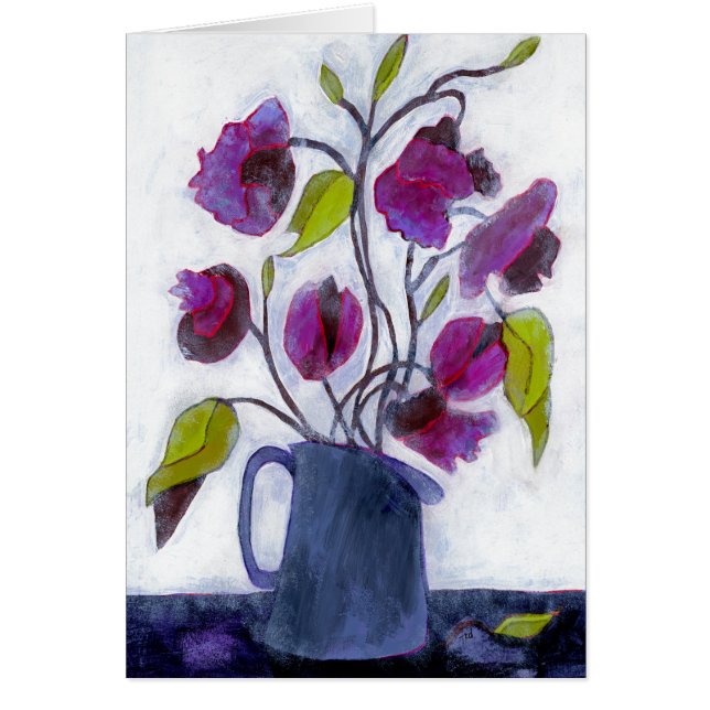 Tin Pitcher Hälsningskort (Framsidan)