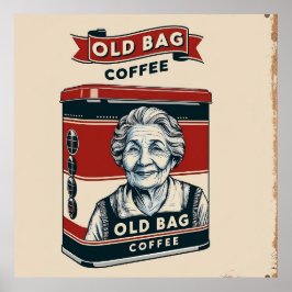 Tin-reklamskylt för gammalt kokkaffe poster