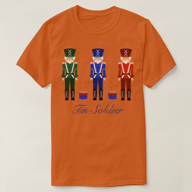 Tin Soldier Design T Shirt (Design framsida)