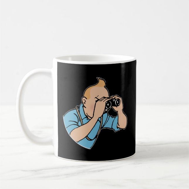 Tin-Tin Binoculars Kaffemugg (Vänster)
