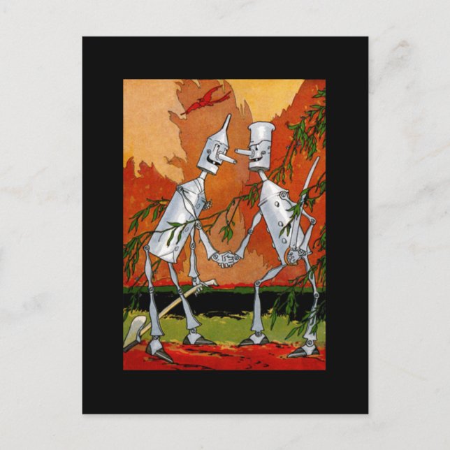 Tin Woodman Vykort (Framsida)