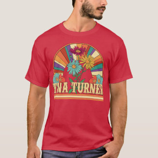 Tina Flowers Namn Turner Personlig Gifts Retro T Shirt