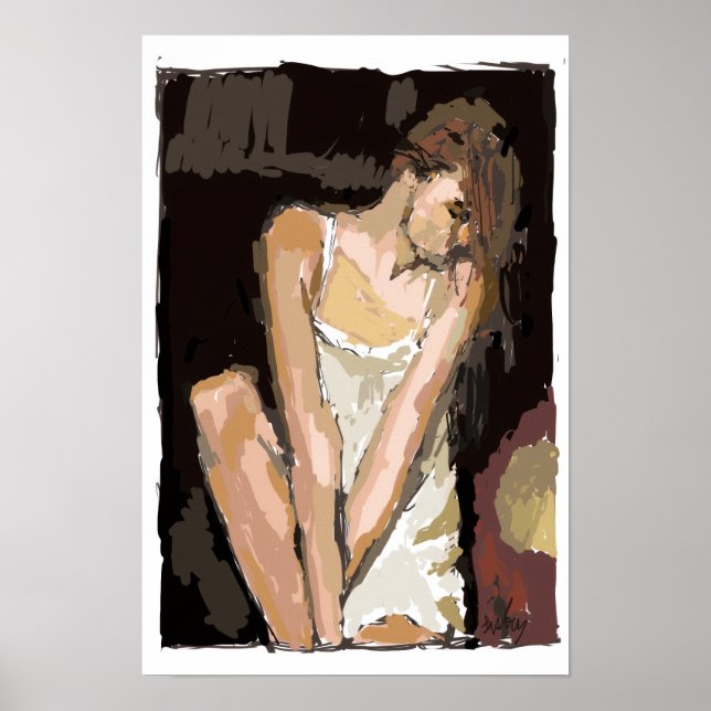 Tina in Degas Mood Poster (Framsidan)