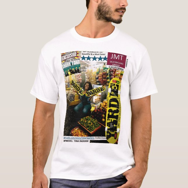 TINA INGRAM JMT SK8BOARD T-Shirt (Framsida)