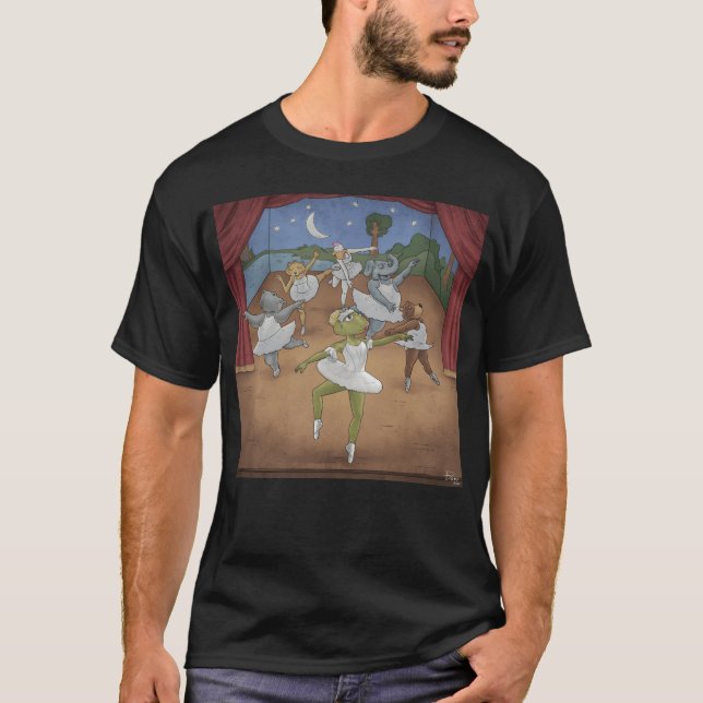 Tina Jo and the Hound Dog Show retro T Shirt (Framsida)