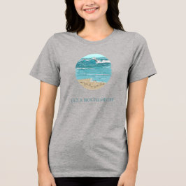 TINA-peptid, våg, egen text, ljus T Shirt