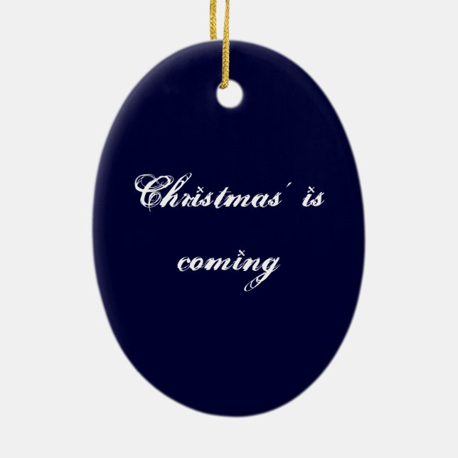 Tinas prydnad julgransprydnad keramik (Baksidan)