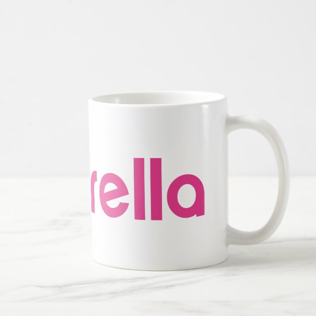 Tinderella stor text kaffemugg (Höger)