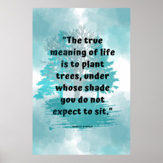 Tindness och Bra Poster Wisdom Quote Wall