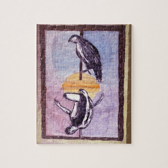 Tine Abstrakt Art Pussel (Vertikal)