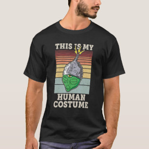 Tinfoil Hat Conspiracy Theorist Alien Humor T Shirt