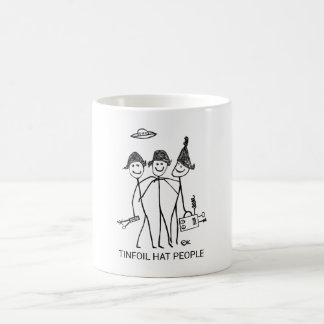 Tinfoil Hat People - Designer Coffee Mugg