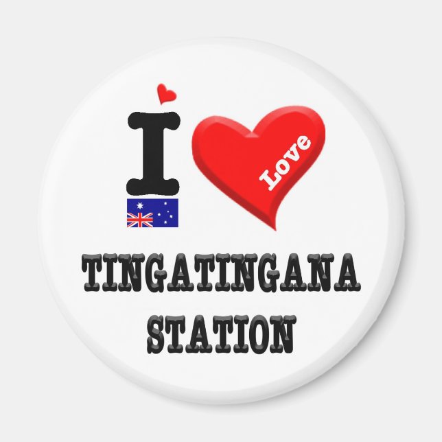 TINGATANA STATION - I Kärlek Magnet (Framsidan)
