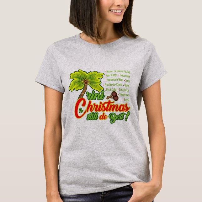 Tini christmas är fortfarande bäst med marac t-shirt (Framsida)