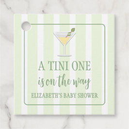 Tini One Baby Shower Gåvor Etiketter