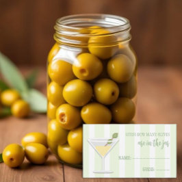 Tini One Baby Shower Gissa Hur Många Oliver Tilläggskort