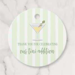 Tini One Babyfirande Gåvor Etiketter