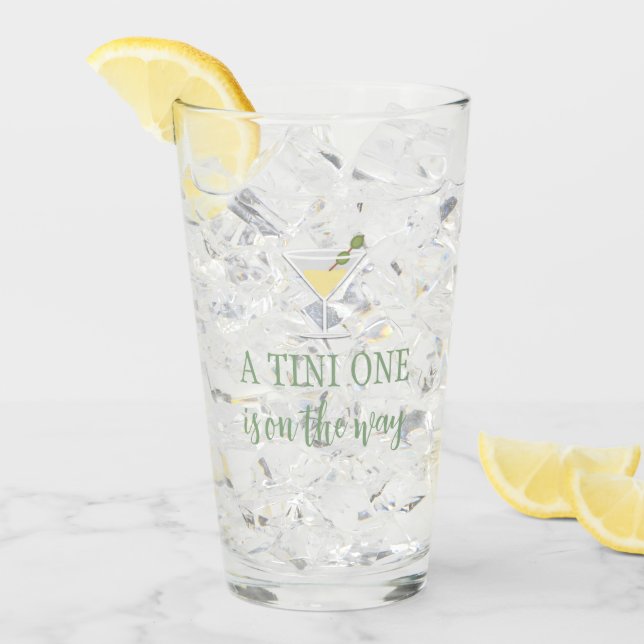 Tini One Babyfirande Glaskopp (Framsida Ice)