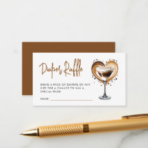 Tini One Espresso Martini Baby Diaper Raffle