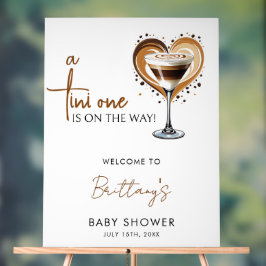 Tini One Espresso Martini Baby Shower Välkommen