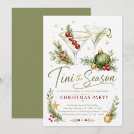 Tini the Season Julfest Inbjudningar