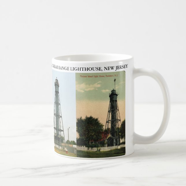 Tinicum Rear Range Lighthouse, New jersey Kaffemugg (Höger)