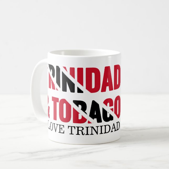TINIDAD 60-årsjubileum Oberoende Kaffemugg (Framsida vänster)
